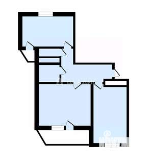 2-к квартира, вторичка, 58м2, 8/25 этаж