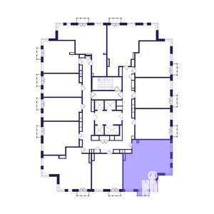 4-к квартира, вторичка, 66м2, 22/25 этаж